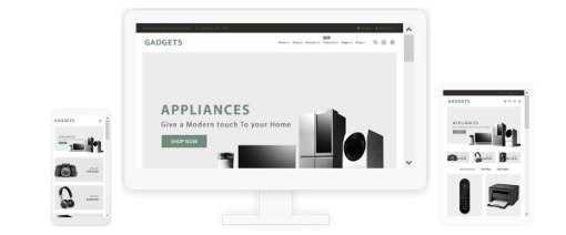 قالب فروشگاهی Gadgets ناپ‌کامرس - پاسخگرا